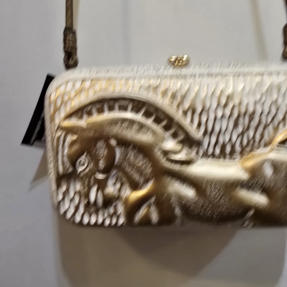 Timmy Woods Gold and Silver Horse Clutch - Picture 3 of 7